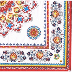 Serwetka -1550- mandala , wzorki